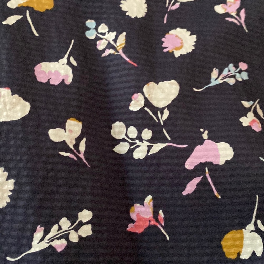 Rebecca Taylor Holly Flower Print Long Sleeve Navy Dress💙💙💙 - Picture 12 of 16